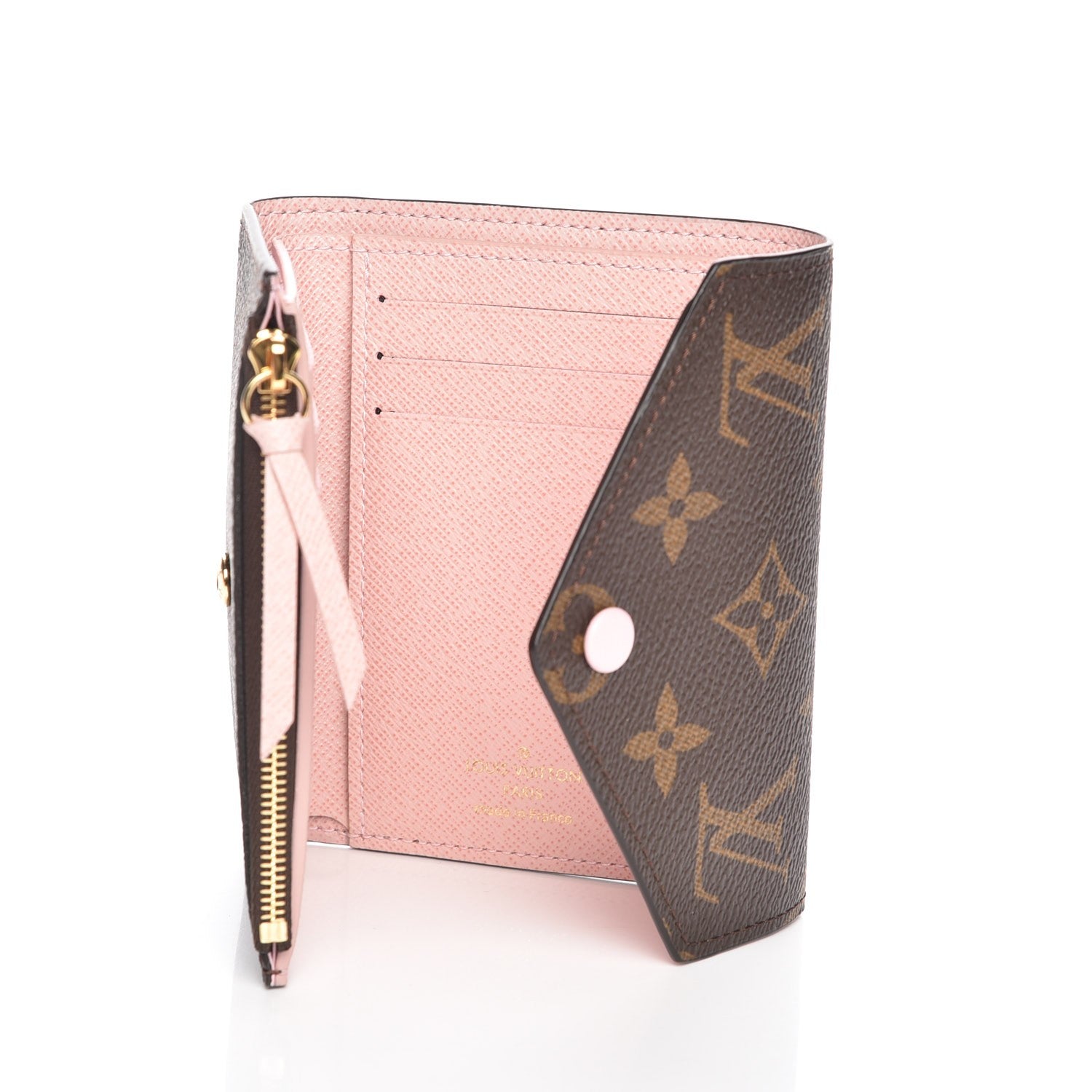 Louis Vuitton Monogram Victorine Wallet Rose Ballerine 6 of 9