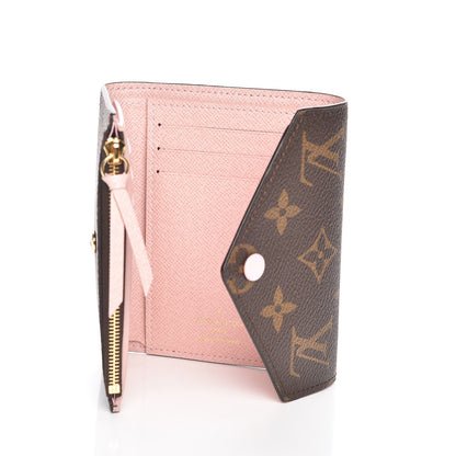 Louis Vuitton Monogram Victorine Wallet Rose Ballerine 6 of 9
