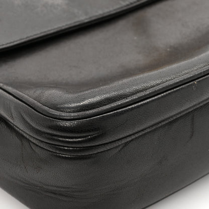 Chanel Lambskin Flap Shoulder Bag Black 11 of 14