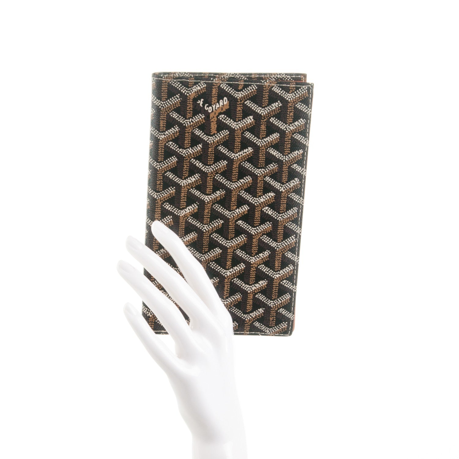 Goyard Goyardine Long Bi-Fold Wallet Black 2 of 7