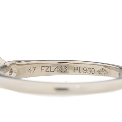 Cartier Platinum Diamond .25ct Solitaire Engagement Ring 47 4 4 of 6