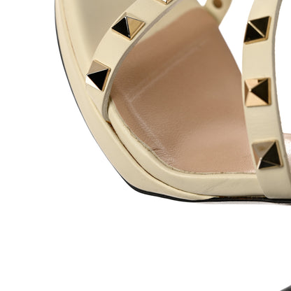 Valentino Garavani Calfskin Rockstud 90mm City 36 Ivory 13 of 15