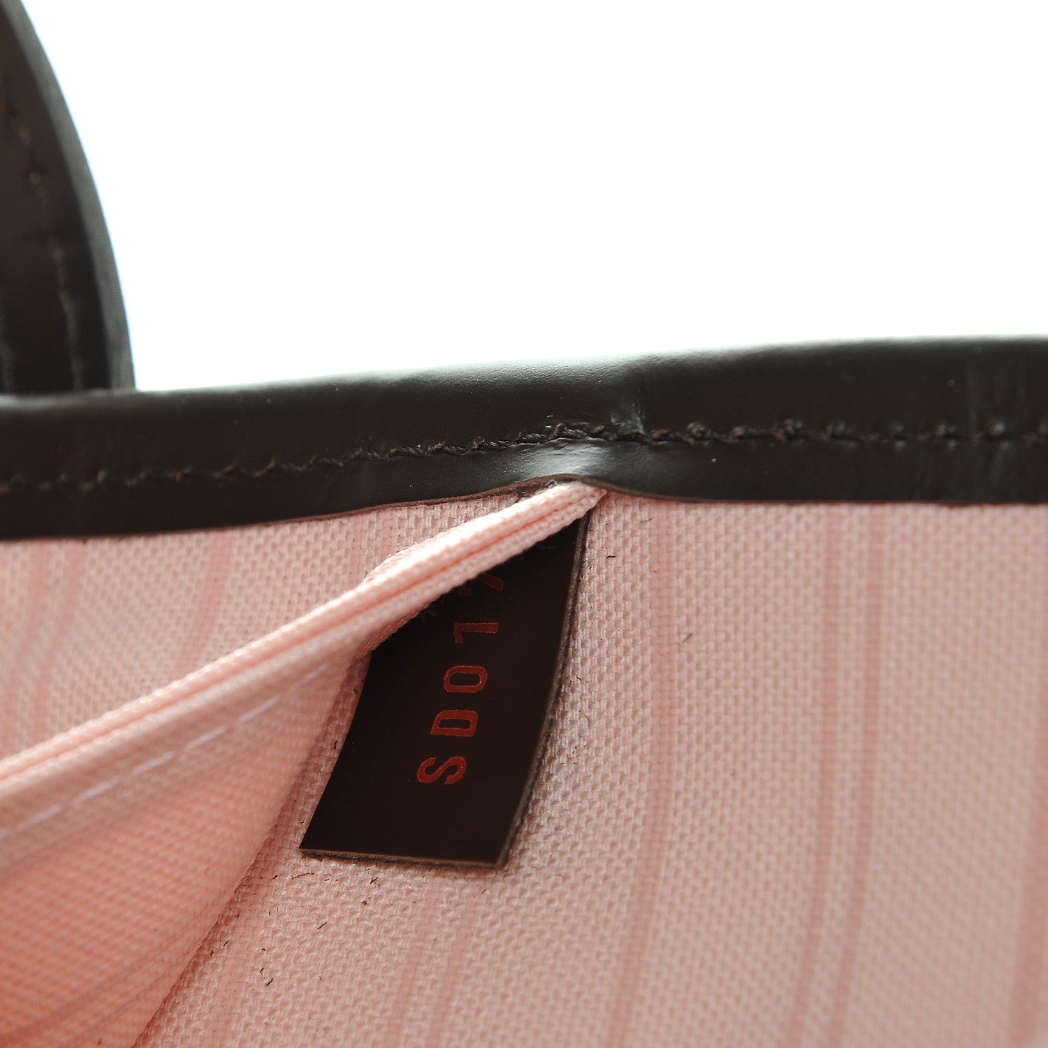 Louis Vuitton Damier Ebene Neo Neverfull MM Rose Ballerine 9 of 10