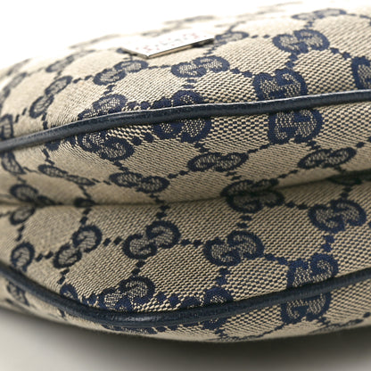 Gucci Monogram Medium Pop Hobo Navy 9 of 10