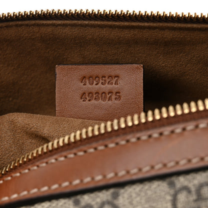 Gucci GG Supreme Monogram Medium Boston Beige Cuir 7 of 10