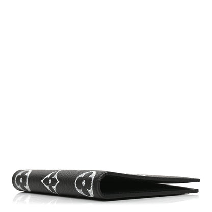 Louis Vuitton Calfskin Monogram Firefly Pocket Organizer P9 Black 4 of 8
