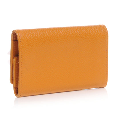 Chanel Caviar 6 Key Holder Case Orange 3 of 7