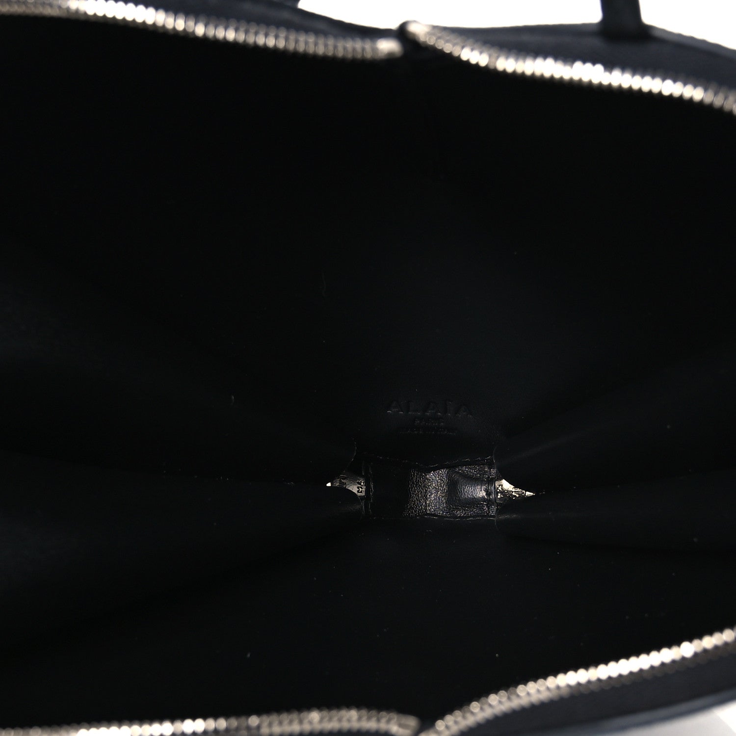 Alaia Denim Calfskin Le Coeur Bag Blue 5 of 9
