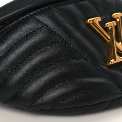 Louis Vuitton Calfskin Quilted New Wave Bumbag Black 7 of 8