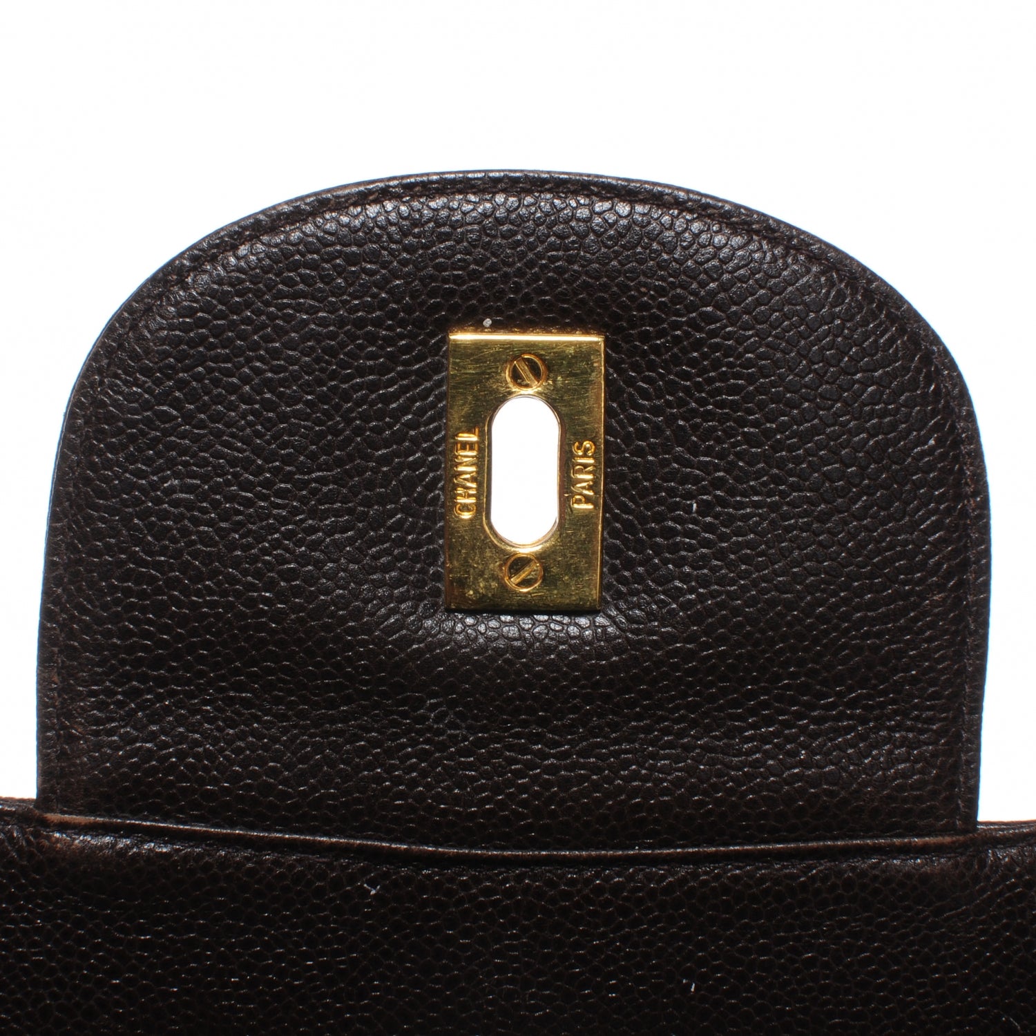 Chanel Caviar XL Weekender Bag Brown 5 of 8