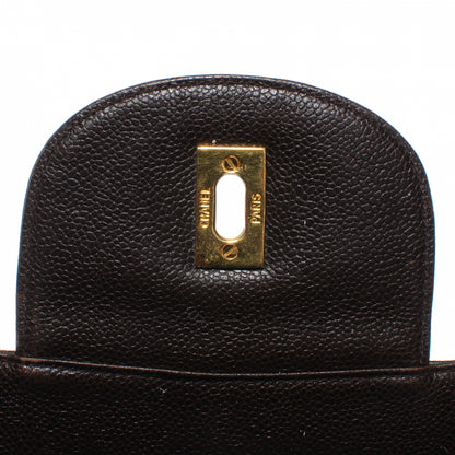 Chanel Caviar XL Weekender Bag Brown 5 of 8
