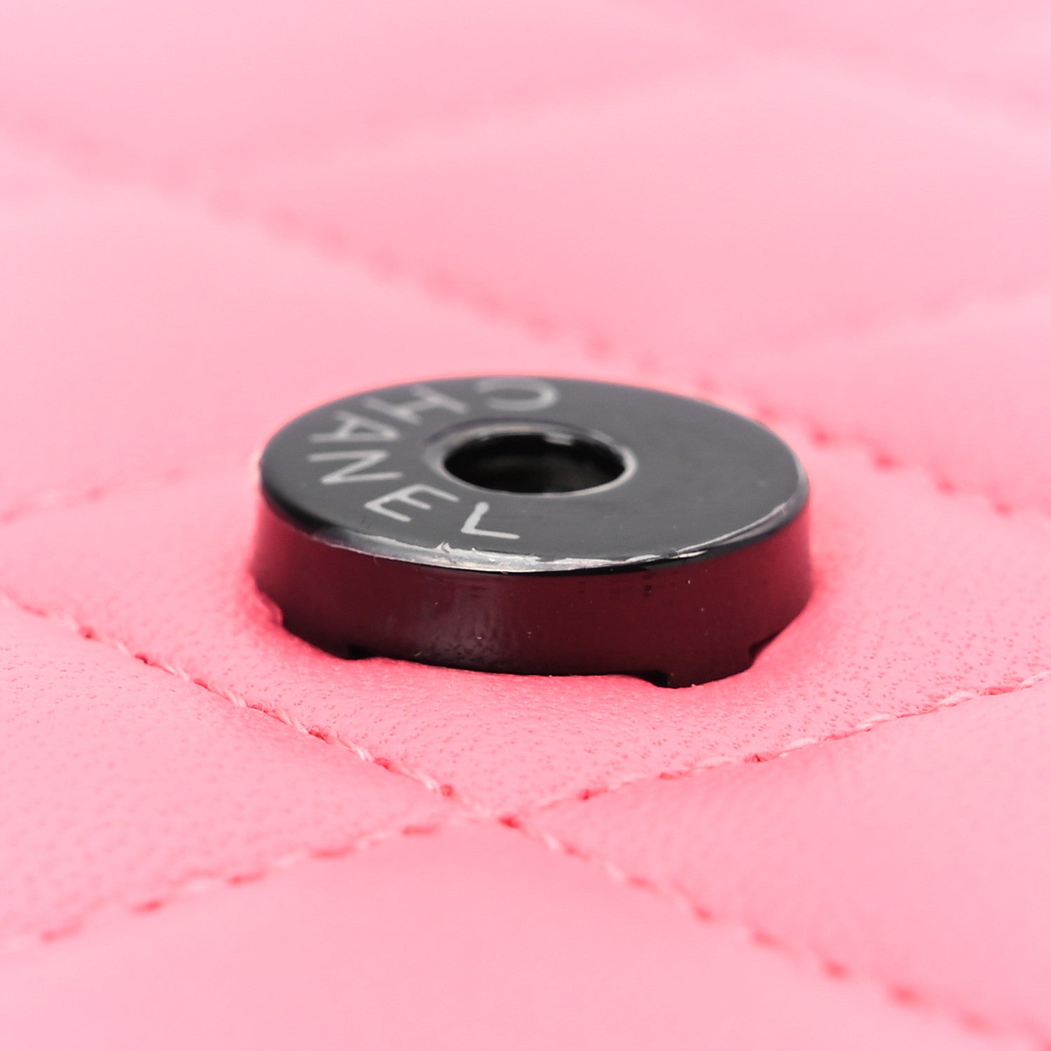 Chanel Lambskin Quilted Wallet On Chain WOC Coral Pink 18 of 19