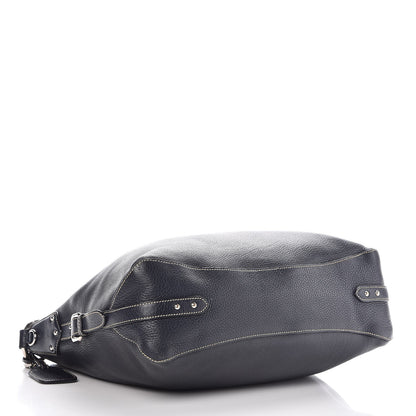 Prada Vitello Daino Rope Hobo Black 4 of 13
