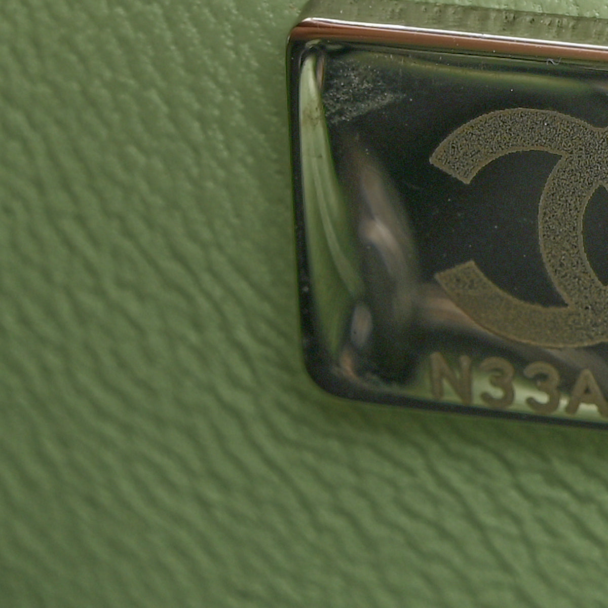 Chanel Lambskin Quilted Mini Rectangular Flap Light Green 7 of 11