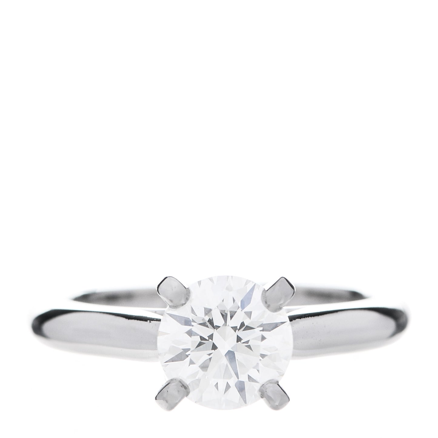 Platinum Diamond 1.06ct Solitaire 1895 Engagement Ring 47 4