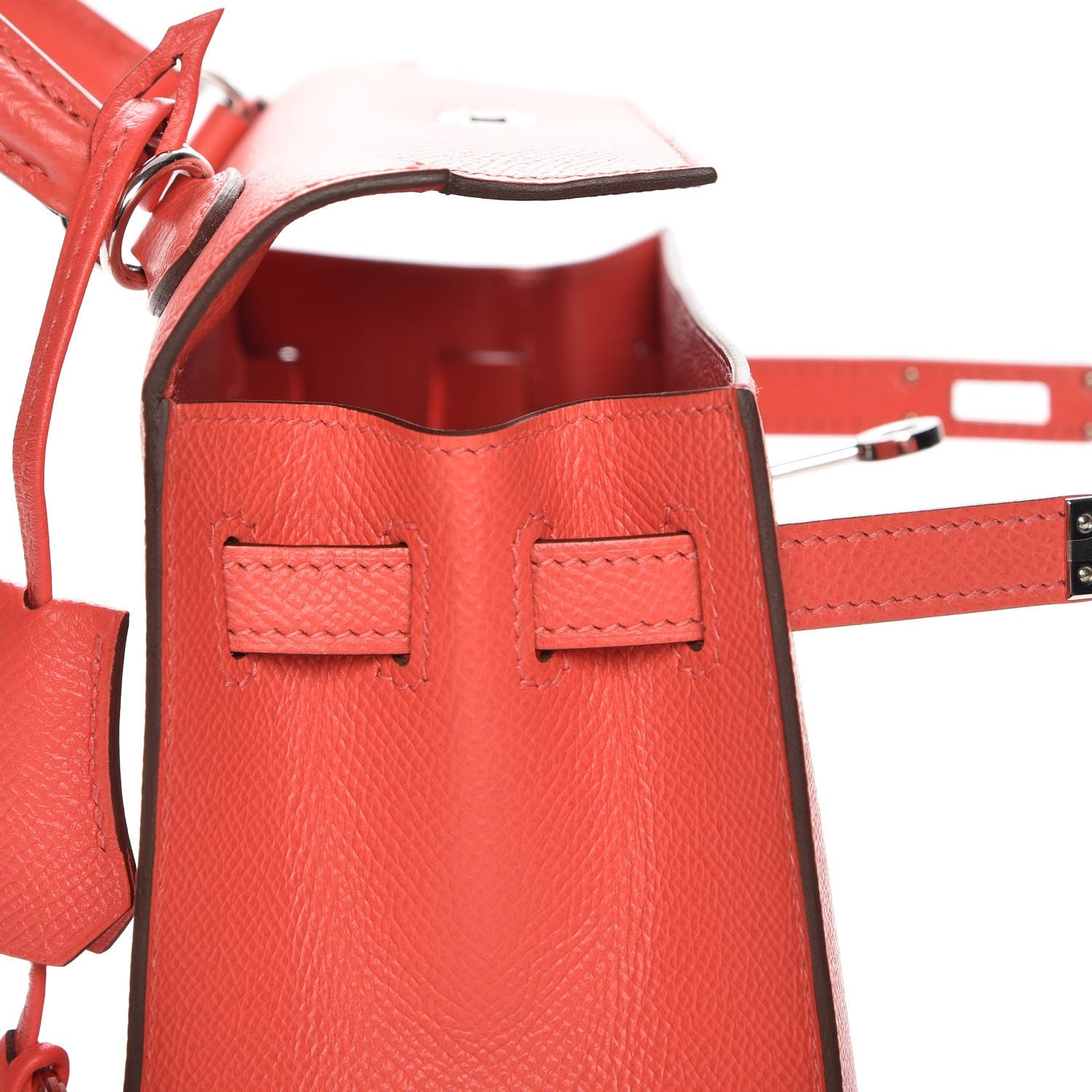 Hermes Epsom Kelly Sellier 25 Rose Jaipur 13 of 32