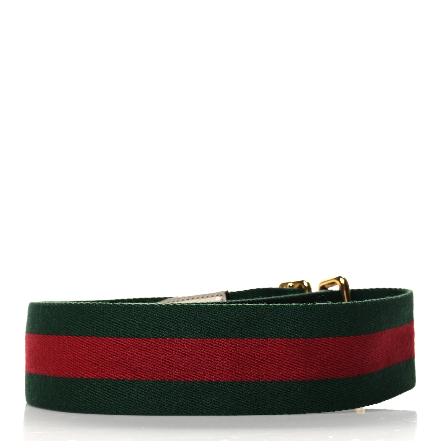 Canvas Web Shoulder Strap Green Red White