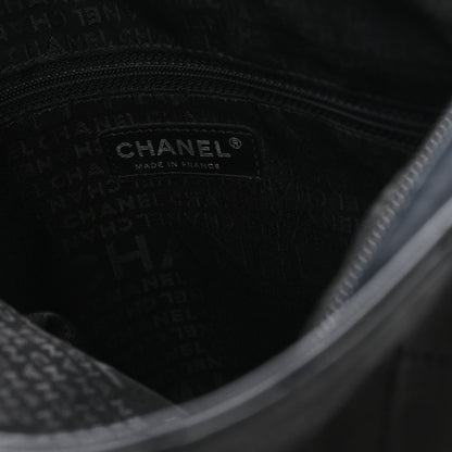 Chanel Lambskin Stitched Medium Ultimate Soft Tote Black 6 of 12