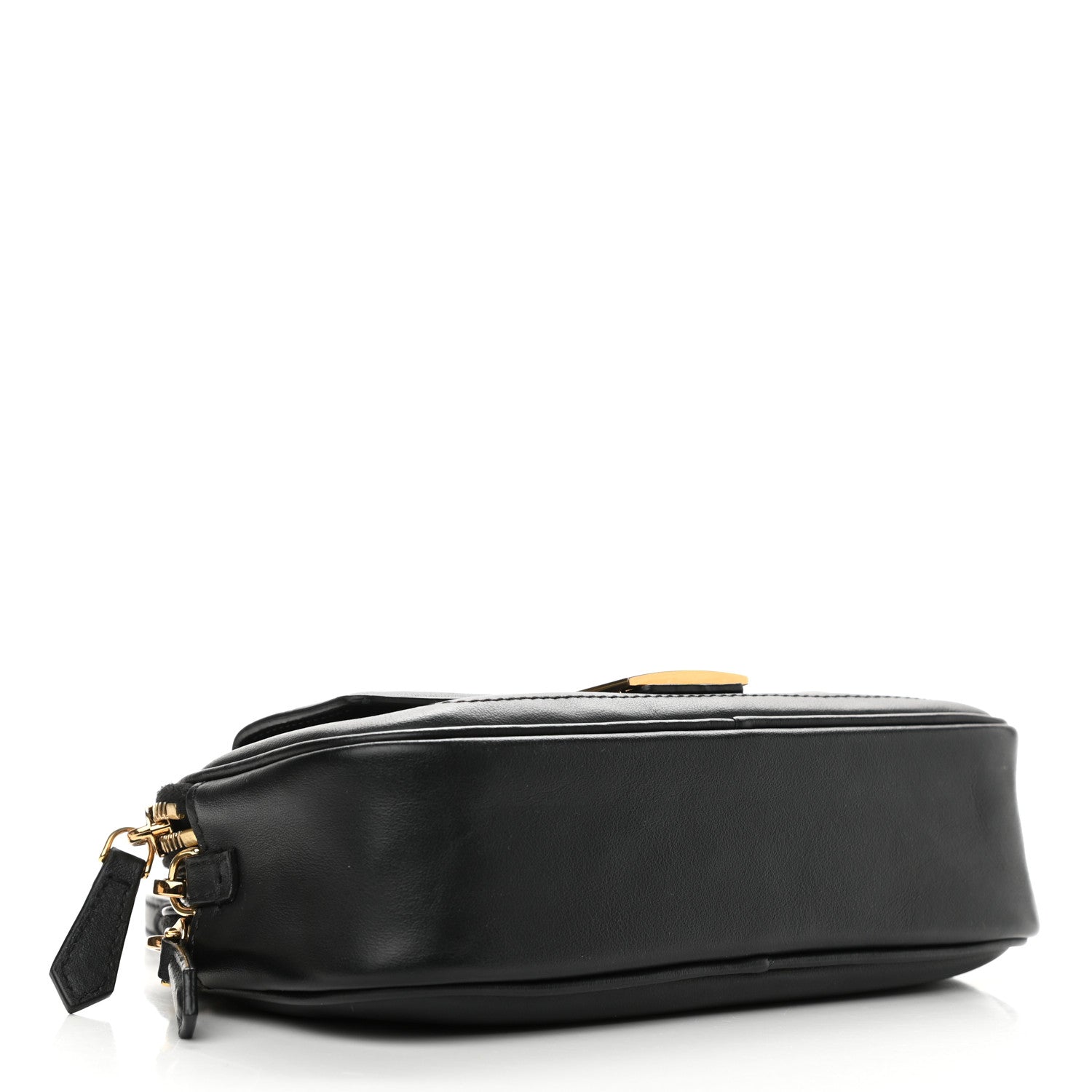 Fendi Vitello Grace Matte Easy Baguette Black 4 of 12
