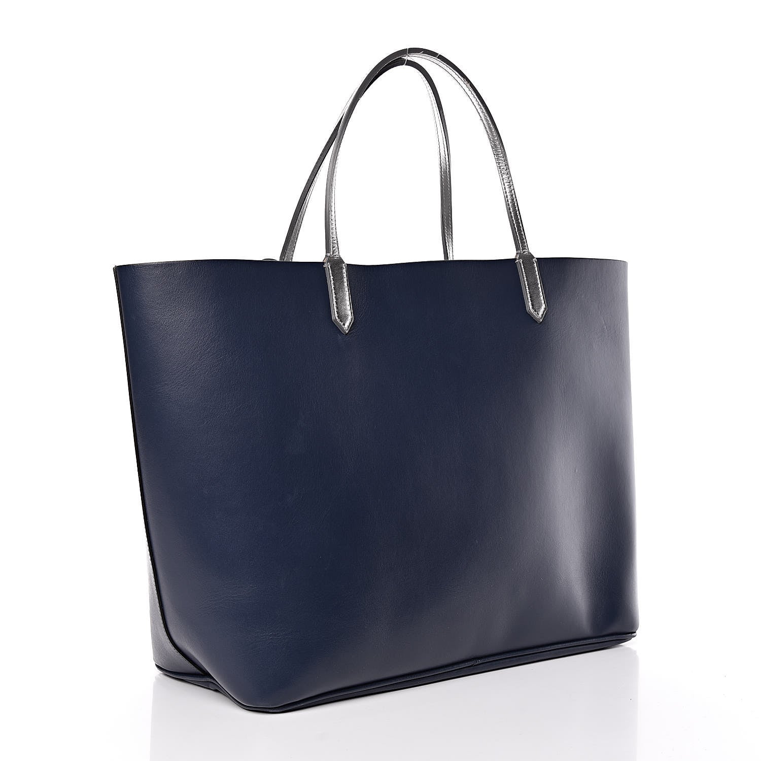 Givenchy Calfskin Large Antigona Tote Night Blue Silver 4 of 27