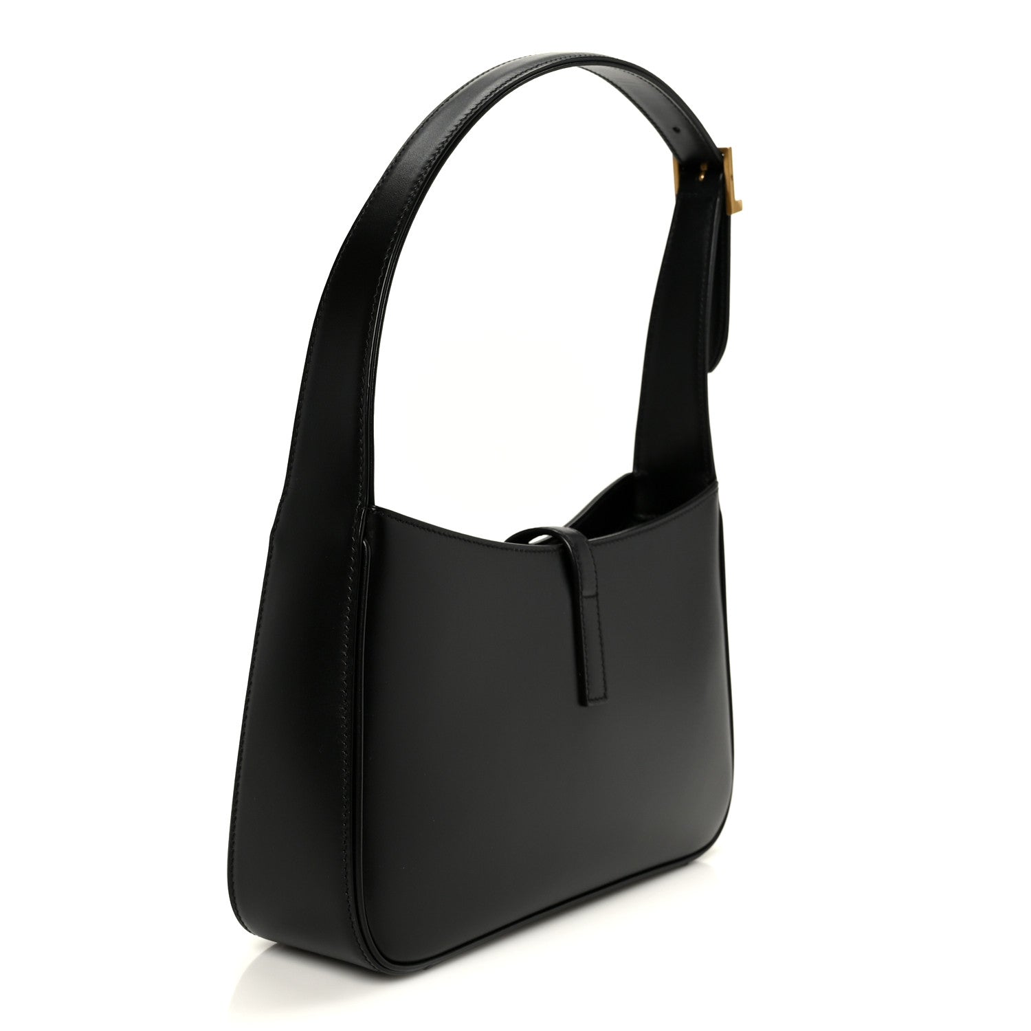 Saint Laurent Smooth Calfskin Le 5 A 7 Hobo Black 3 of 11