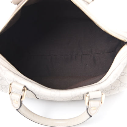 Gucci Guccissima Medium Joy Boston Off White 4 of 12
