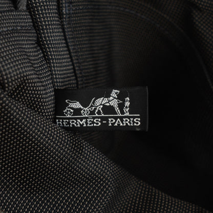Hermes Canvas Herline Backpack Grey 12 of 15