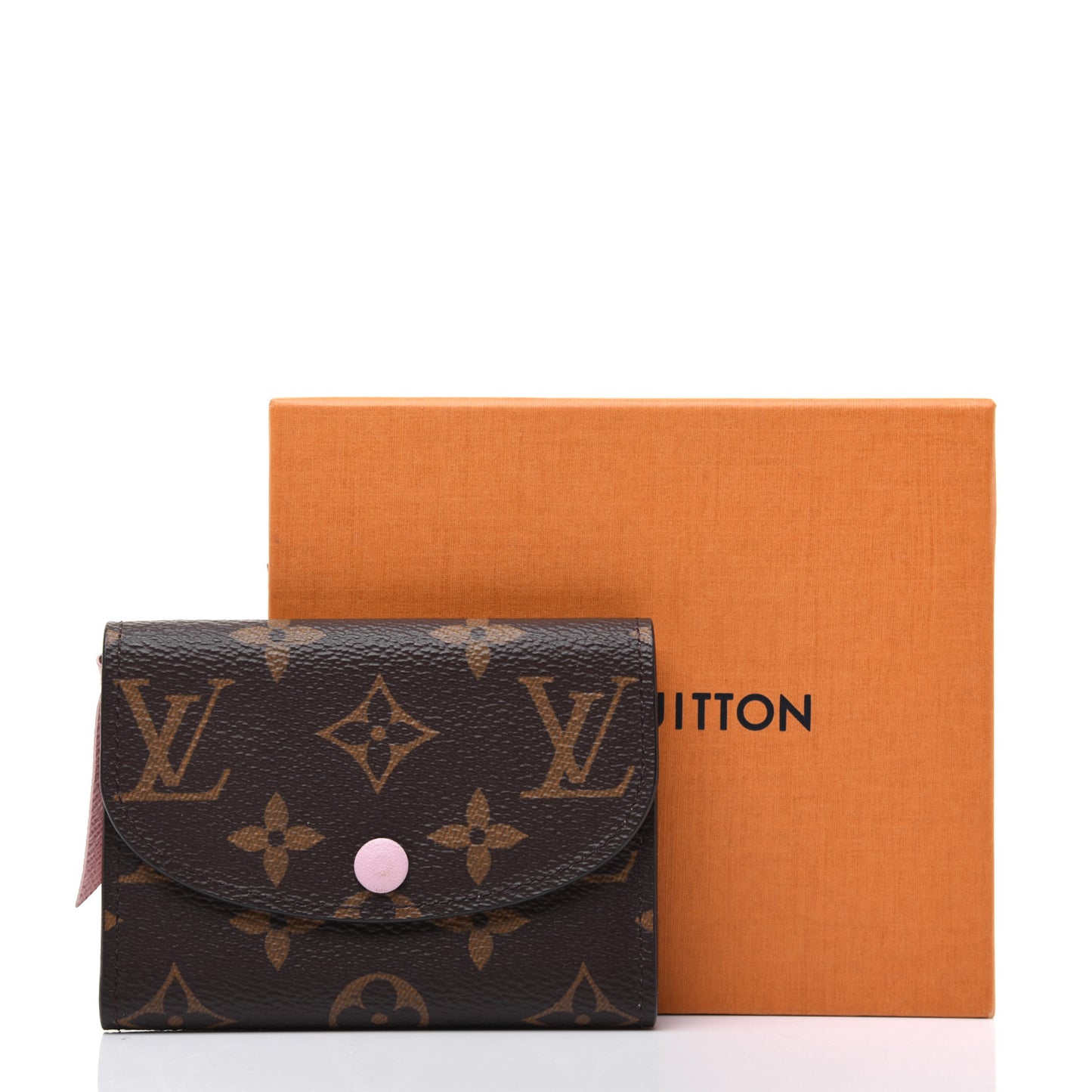 Monogram Rosalie Coin Purse Rose Ballerine