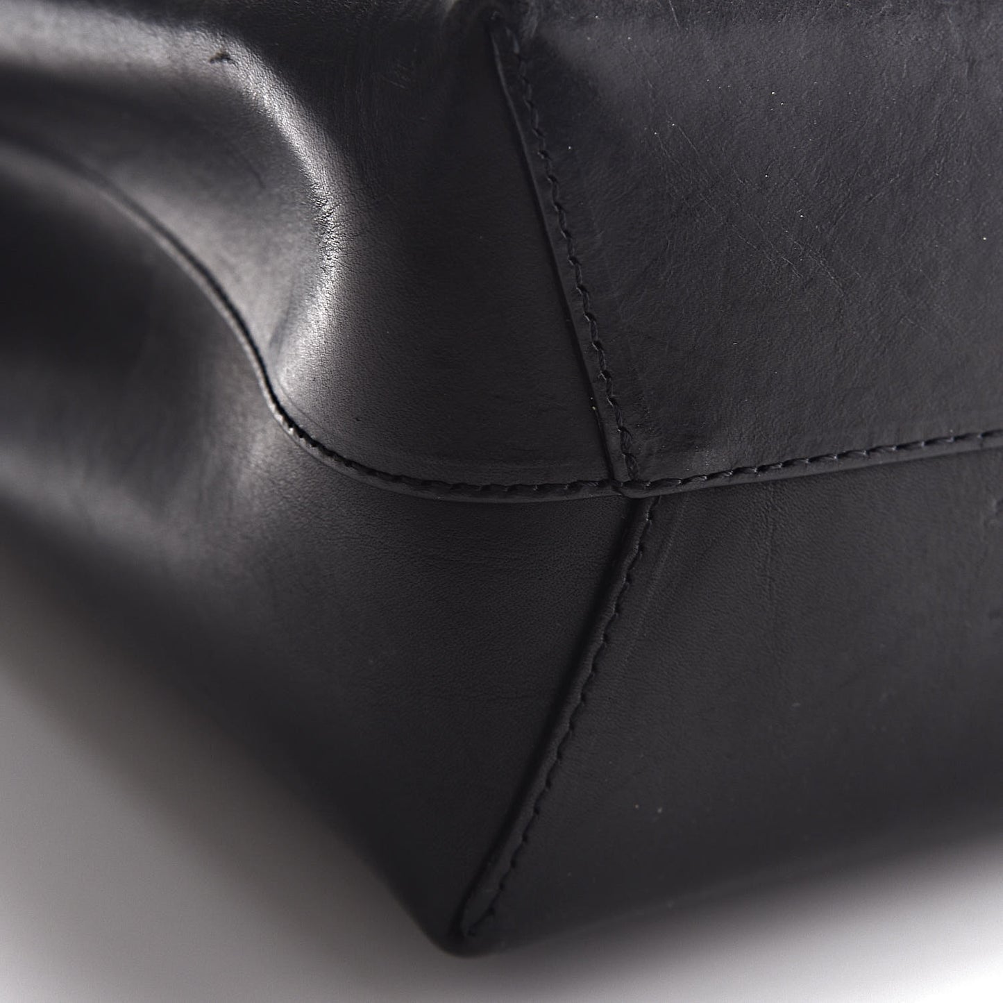 Calfskin Lady Bag Black Flamma