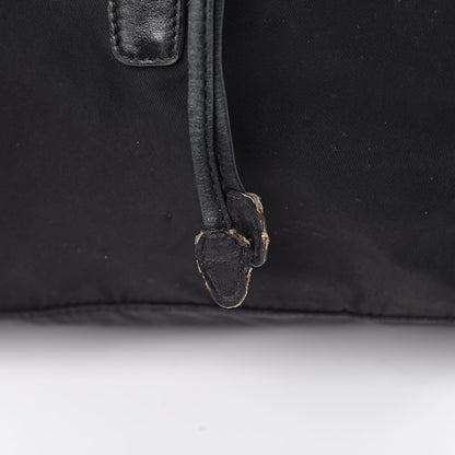 Prada Tessuto Nylon Vela Chain Backpack Black 10 of 17