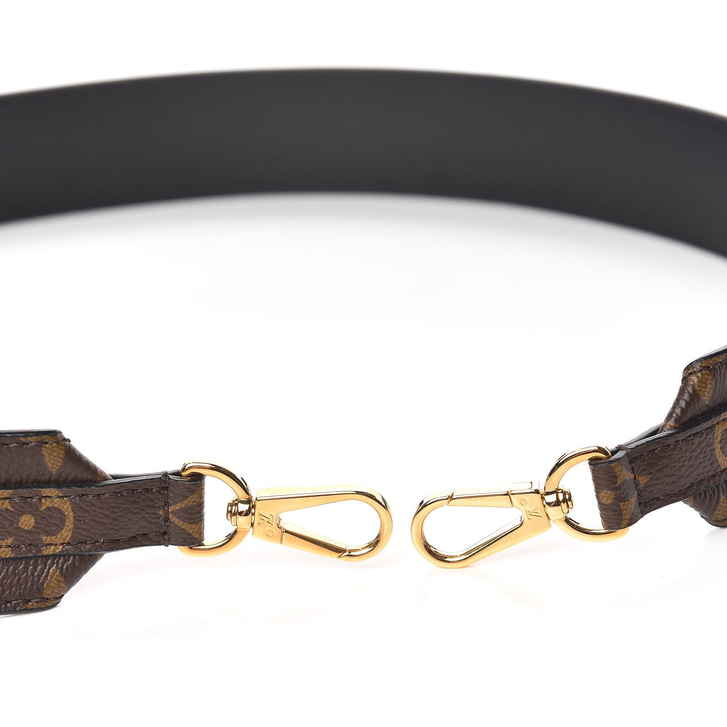 Louis Vuitton Monogram Bandouliere Shoulder Strap Black 5 of 5