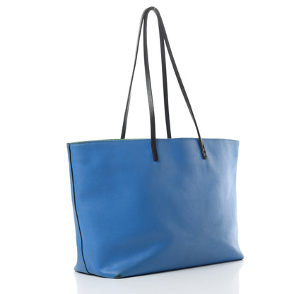 Fendi Vitello Elite Cuoio Monster Buggies Medium Roll Tote Zaffire Black Multicolor Lago 3 of 20