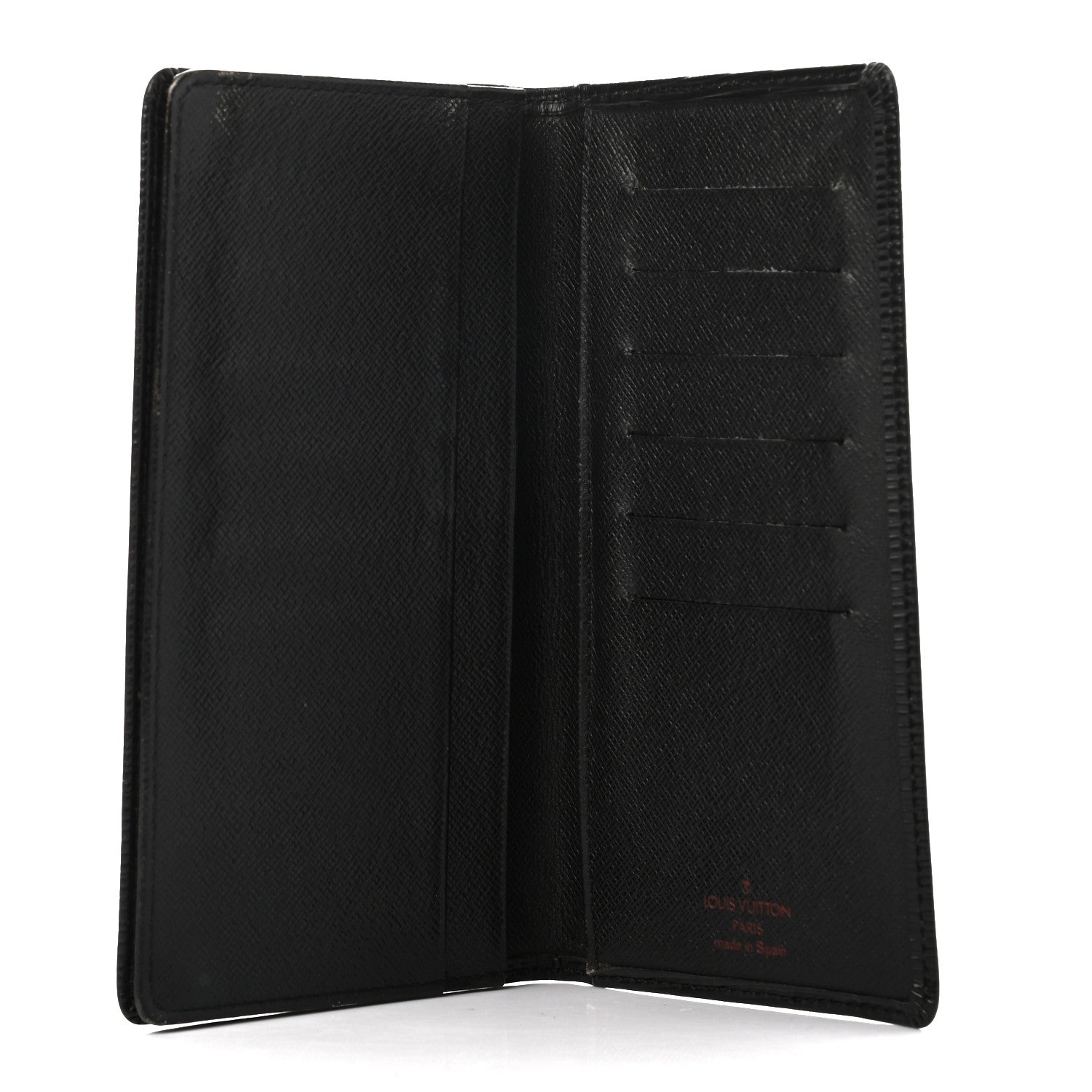 Louis Vuitton Epi Brazza Wallet Black 5 of 8