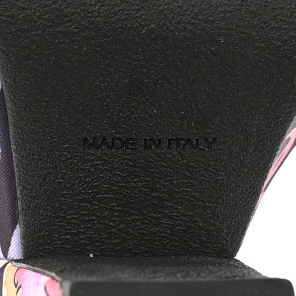 Chanel Fabric Printed Crystal Pearl CC Platform Pumps 39 Black Multicolor 6 of 10