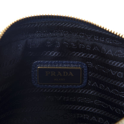 Prada Vitello Phenix Camera Bag Baltico 8 of 11