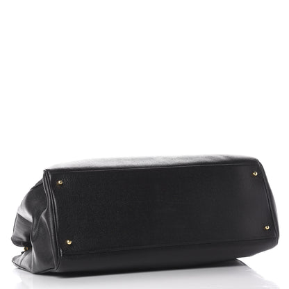 Chanel Caviar XL Weekender Bag Black 3 of 10