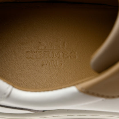 Hermes Calfskin Day Sneakers 35.5 Multicolor White 6 of 9