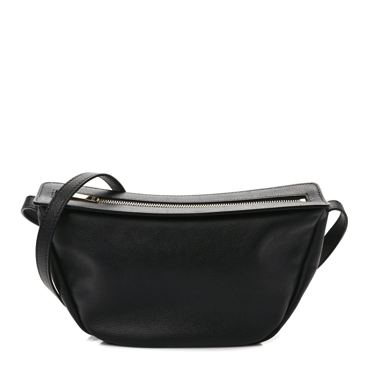 Mansur Gavriel Soft Calfskin Moon Sling Bag Black 1 of 11