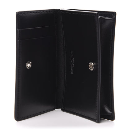 Saint Laurent Smooth Calfskin Business Card Case Black 5 of 9