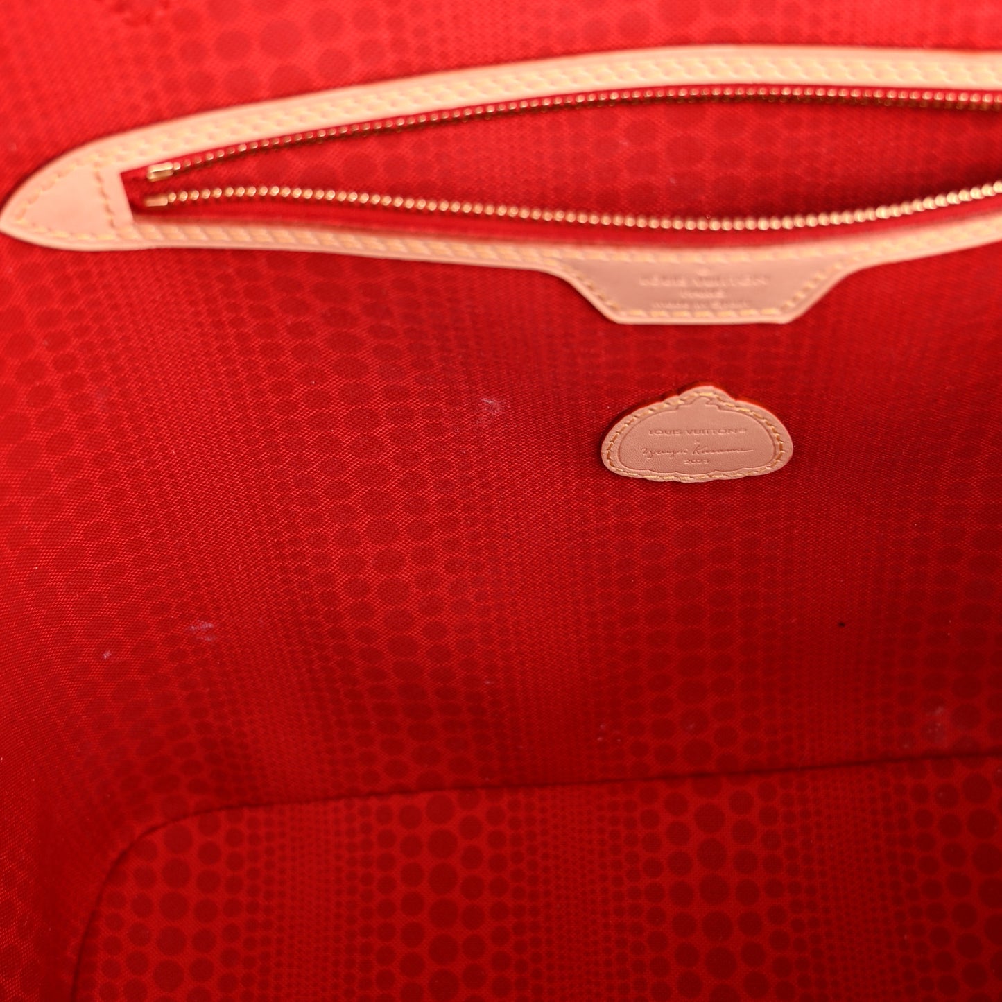 LV X YK Monogram Dots Neverfull MM