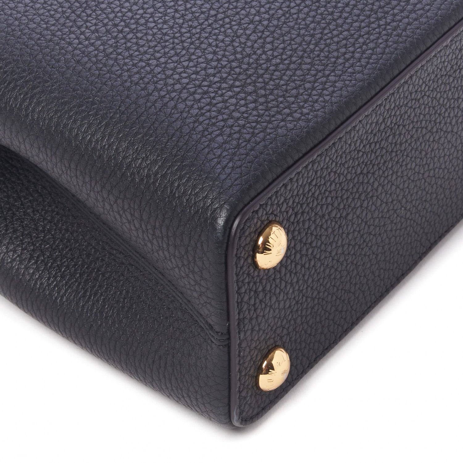 Louis Vuitton Taurillon Capucines BB Black 6 of 8