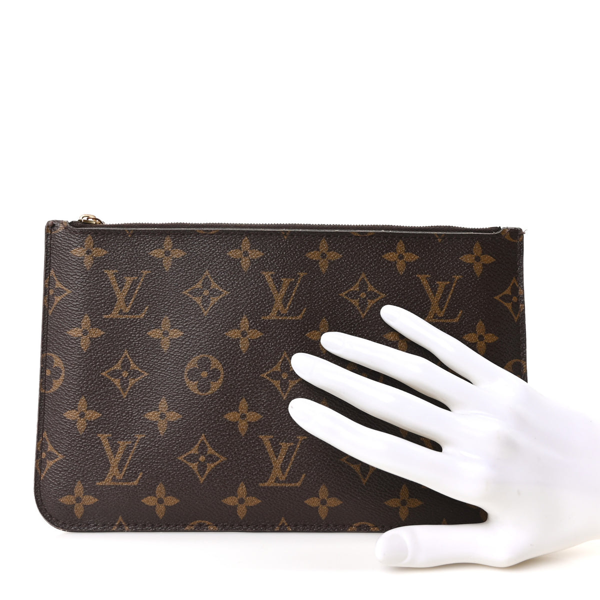 Louis Vuitton Monogram Neverfull MM GM Pochette 2 of 11