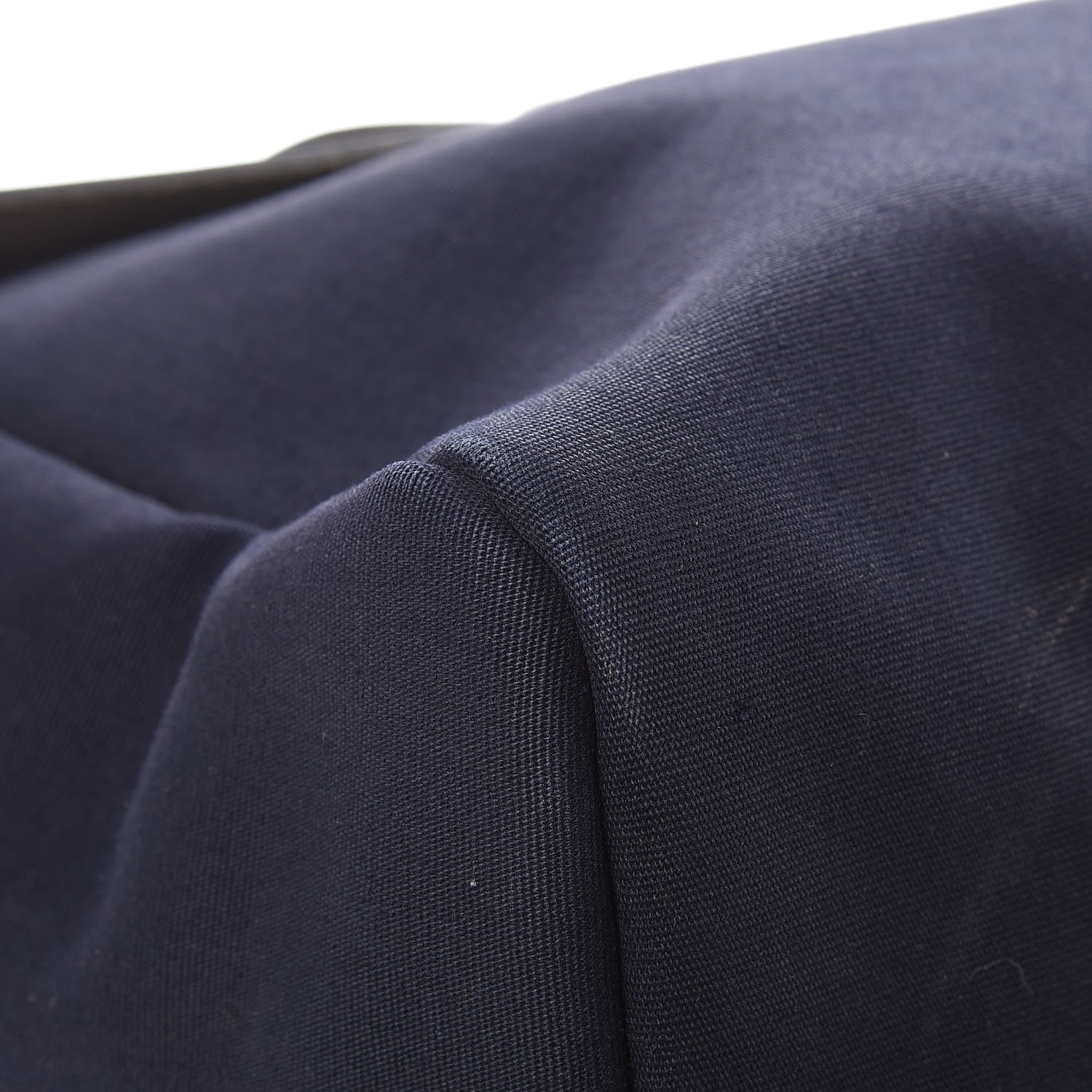 Hermes Toile Vache Hunter Herbag Cabas MM Bleu Marine 10 of 23