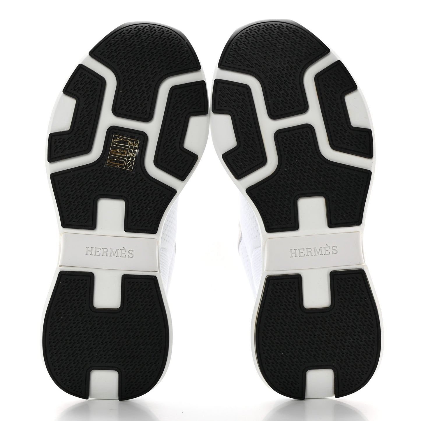 Technical Knit Suede Heros Sneakers 36 White