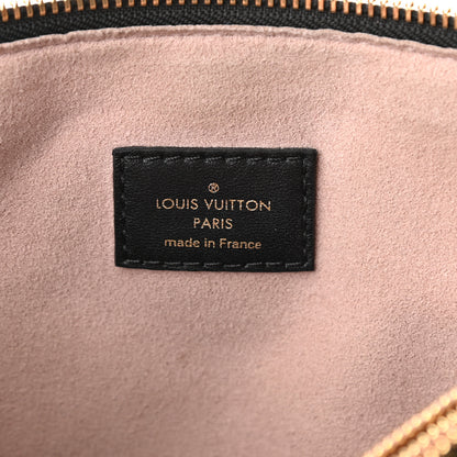 Louis Vuitton Lambskin Embossed Monogram Coussin PM Black 6 of 9