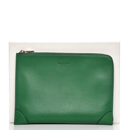 Givenchy Lambskin Medium Lucrezia Clutch Emerald 7 of 7