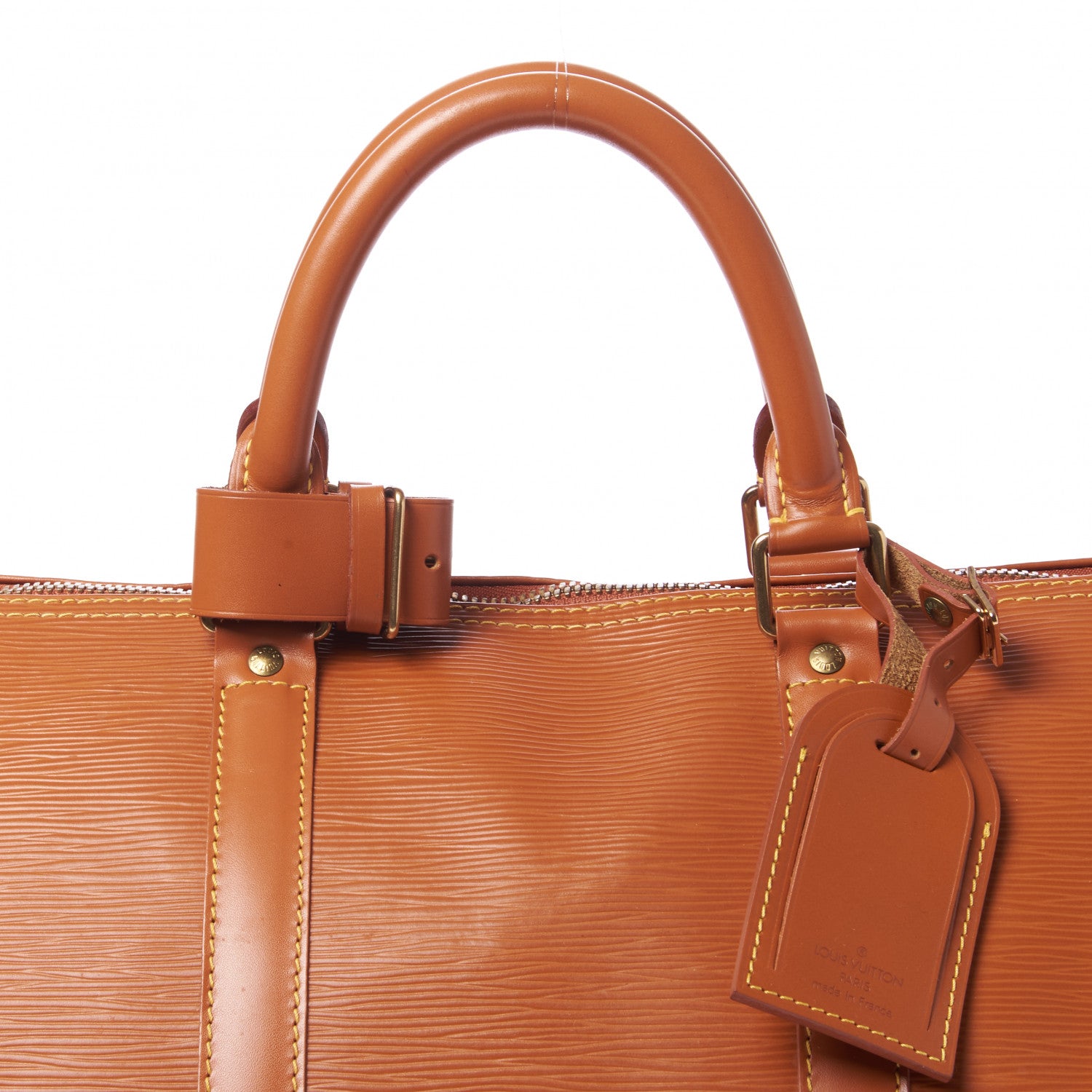 Louis Vuitton Epi Keepall 50 Cipango 7 of 10