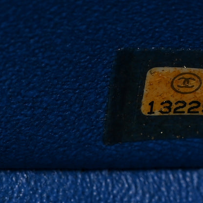 Chanel Caviar Quilted Jumbo Single Flap Dark Blue 7 of 11