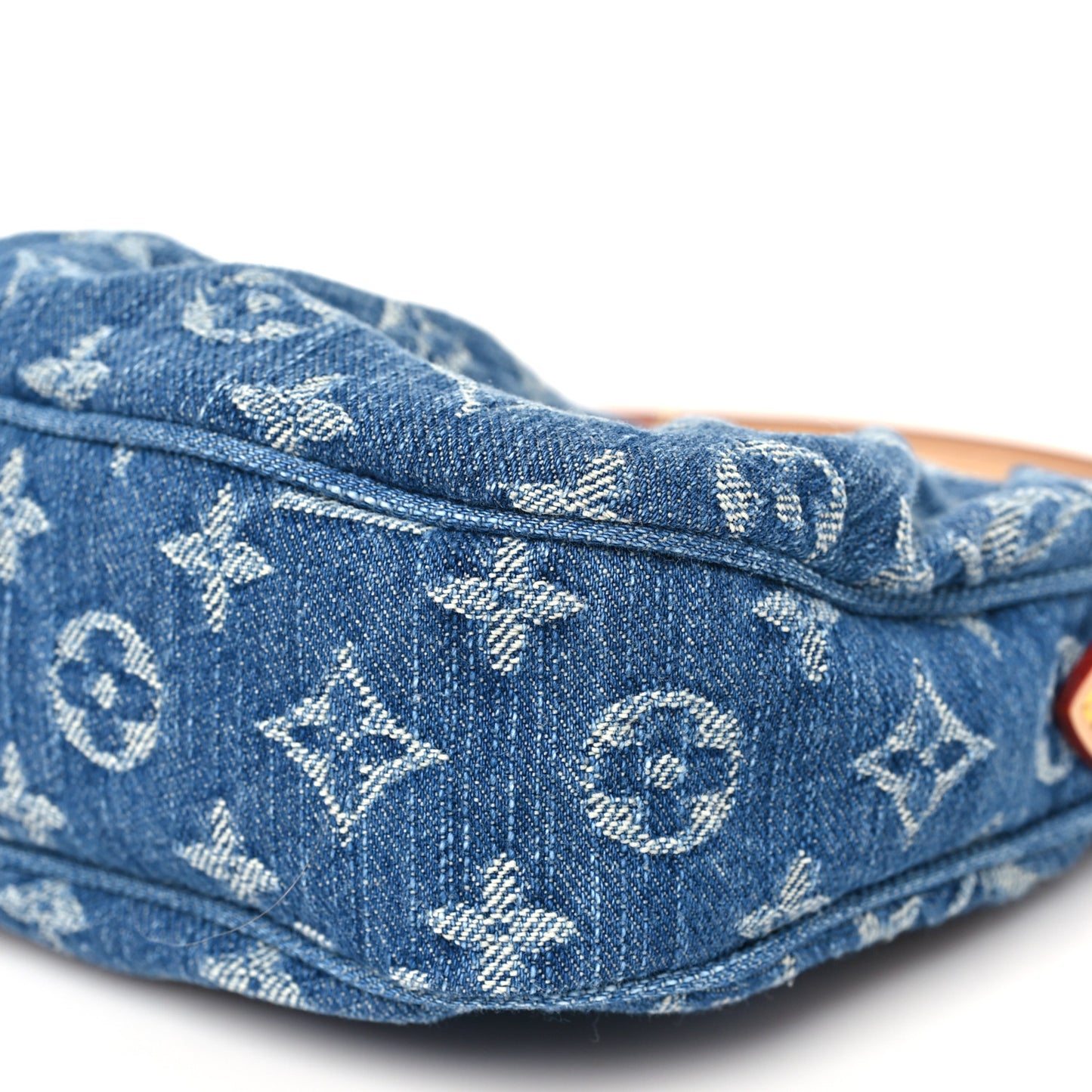 Monogram Denim Pochette Valley Blue