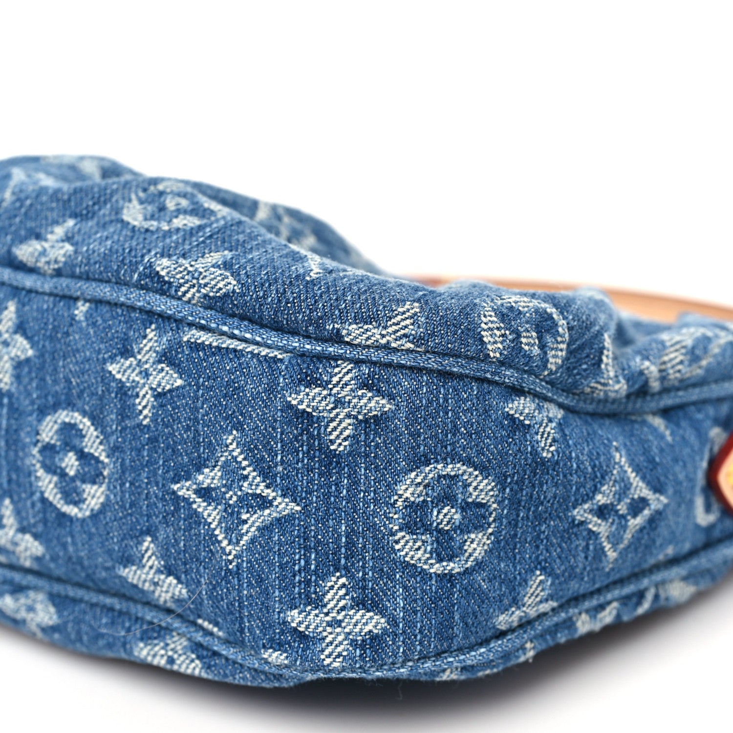Louis Vuitton Monogram Denim Pochette Valley Blue 9 of 10